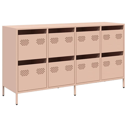 Sideboard Pink 135x39x73,5 cm Cold-rolled Steel