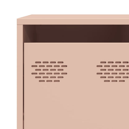 Sideboard Pink 135x39x73,5 cm Cold-rolled Steel