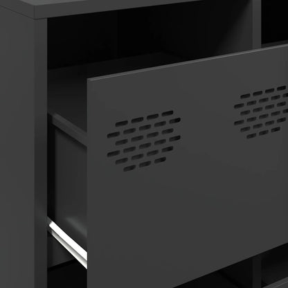 Sideboard Black 135x39x103.5 cm Cold-rolled Steel