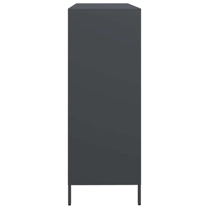 Sideboard Anthracite 135x39x103.5 cm Cold-rolled Steel