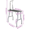 Bath Grooming Table for Dogs Cats Pets Adjustable 1 Loop