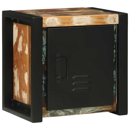 Bathroom Furniture Set with Drawer 3 pcs Solid Reclaim Wood