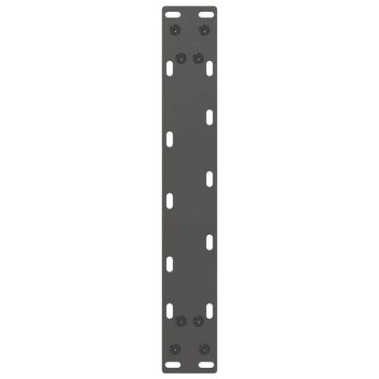 Coffee Table Legs U-Shaped 2 pcs Anthracite 30x(30-31) cm Steel