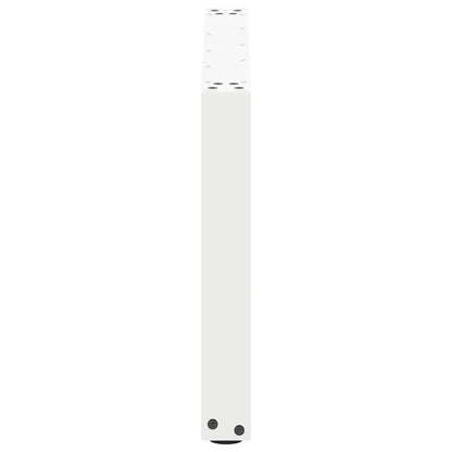 Coffee Table Legs U-Shaped 2 pcs White 70x(42-43) cm Steel