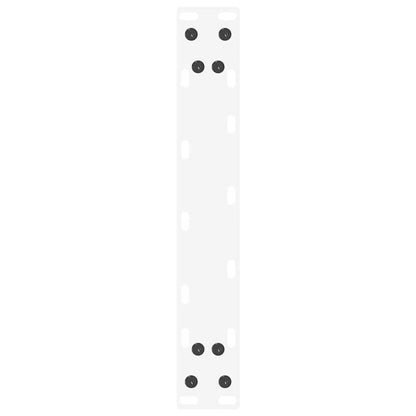 Console Table Legs U-Shaped 2 pcs White 28x(72-73) cm Steel