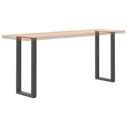 Console Table Legs U-Shaped 2 pcs Anthracite 28x(72-73) cm Steel