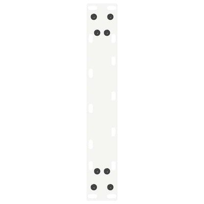 Console Table Legs U-Shaped 2 pcs White 38x(72-73) cm Steel