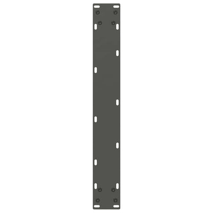 Dining Table Legs U-Shaped 2 pcs Anthracite 60x(72-73) cm Steel