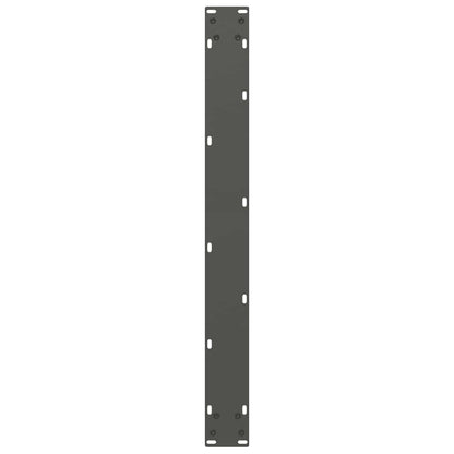 Dining Table Legs U-Shaped 2 pcs Anthracite 80x(72-73) cm Steel