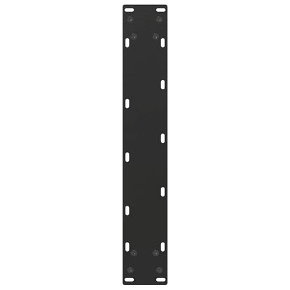 Bar Table Legs U-Shaped 2 pcs Black 40x(90-91) cm Steel