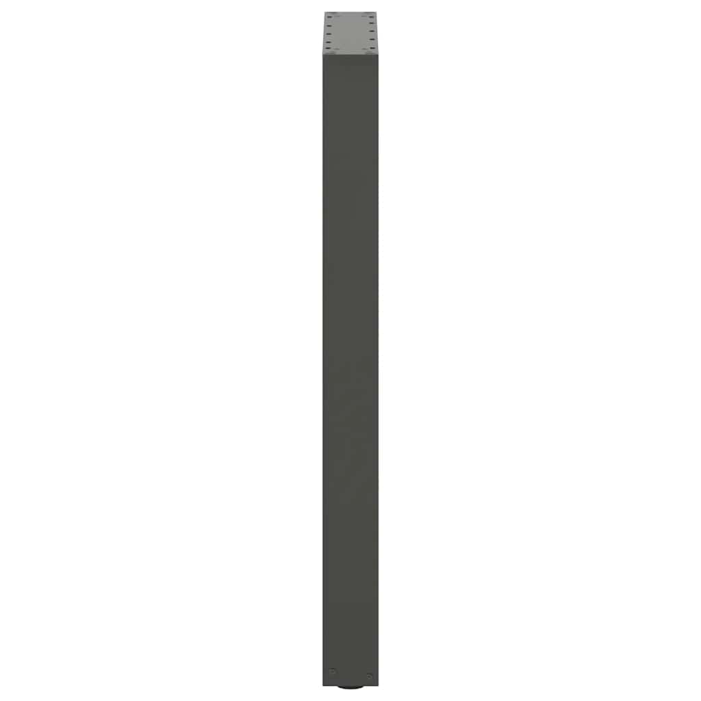 Bar Table Legs U-Shaped 2 pcs Anthracite 40x(90-91) cm Steel