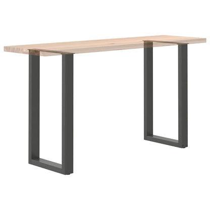Bar Table Legs U-Shaped 2 pcs Anthracite 50x(90-91) cm Steel