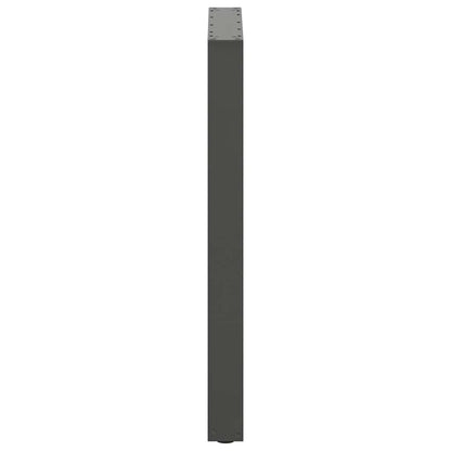 Bar Table Legs U-Shaped 2 pcs Anthracite 60x(90-91) cm Steel