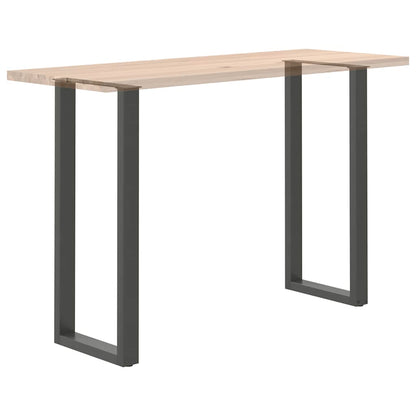 Bar Table Legs U-Shaped 2 pcs Anthracite 40x(110-111) cm Steel