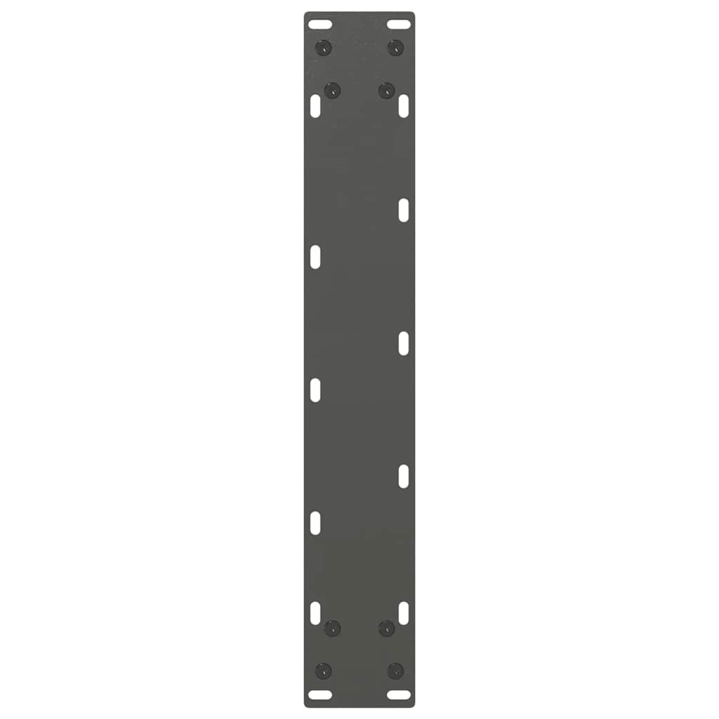 Bar Table Legs U-Shaped 2 pcs Anthracite 50x(110-111) cm Steel