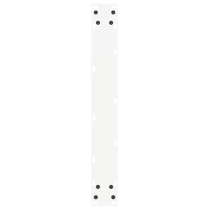 Bar Table Legs U-Shaped 2 pcs White 60x(110-111) cm Steel
