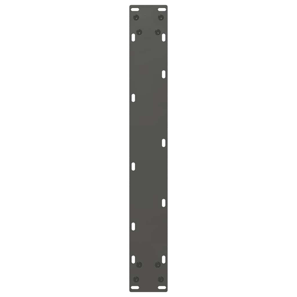 Bar Table Legs U-Shaped 2 pcs Anthracite 60x(110-111) cm Steel