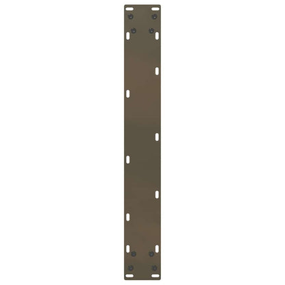 Bar Table Legs U-Shaped 2 pcs Natural Steel 60x(110-111) cm Steel