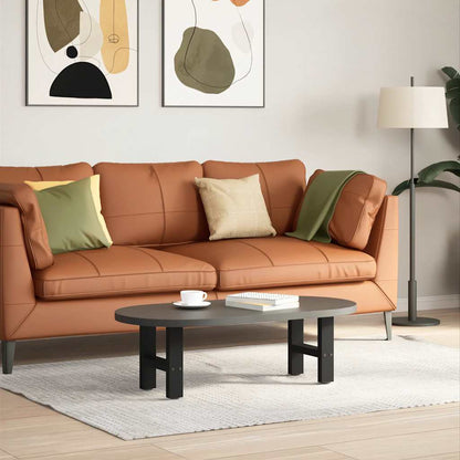 Coffee Table Legs Black 2 pcs 30x(30-31) cm Steel
