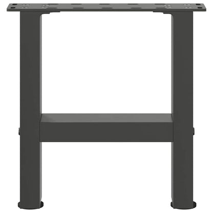 Coffee Table Legs Anthracite 2 pcs 40x(30-31) cm Steel