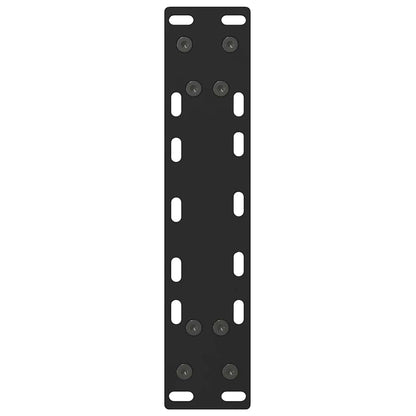 Coffee Table Legs Black 2 pcs 28x(42-43) cm Steel