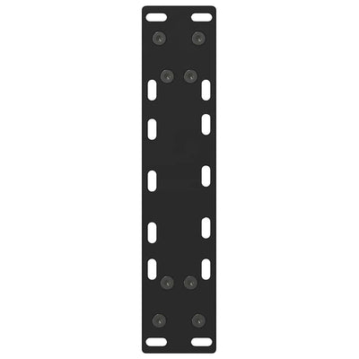 Coffee Table Legs Black 2 pcs 28x(42-43) cm Steel