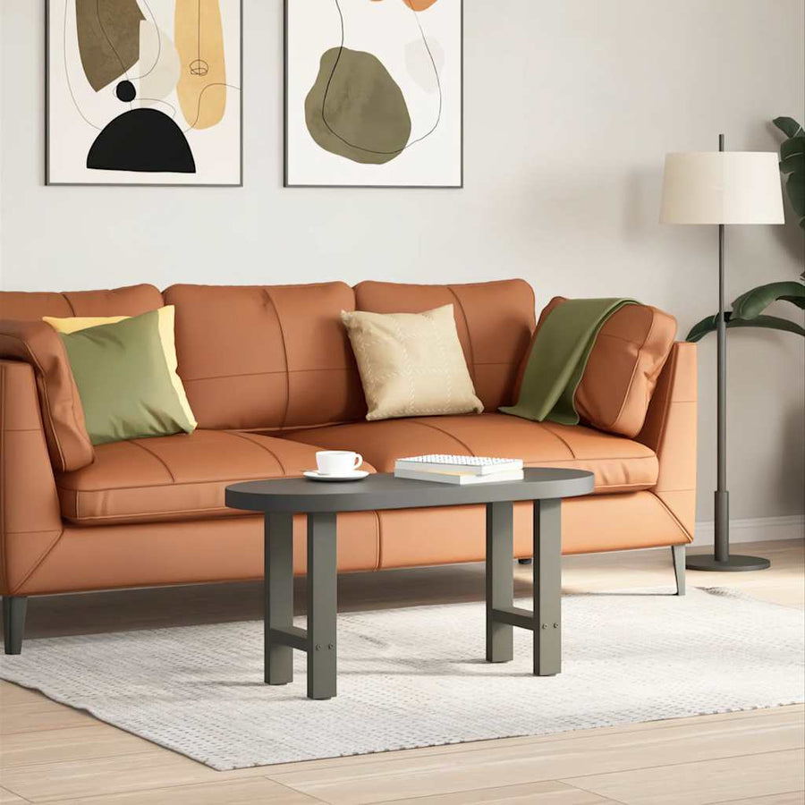 Coffee Table Legs Anthracite 2 pcs 38x(42-43) cm Steel