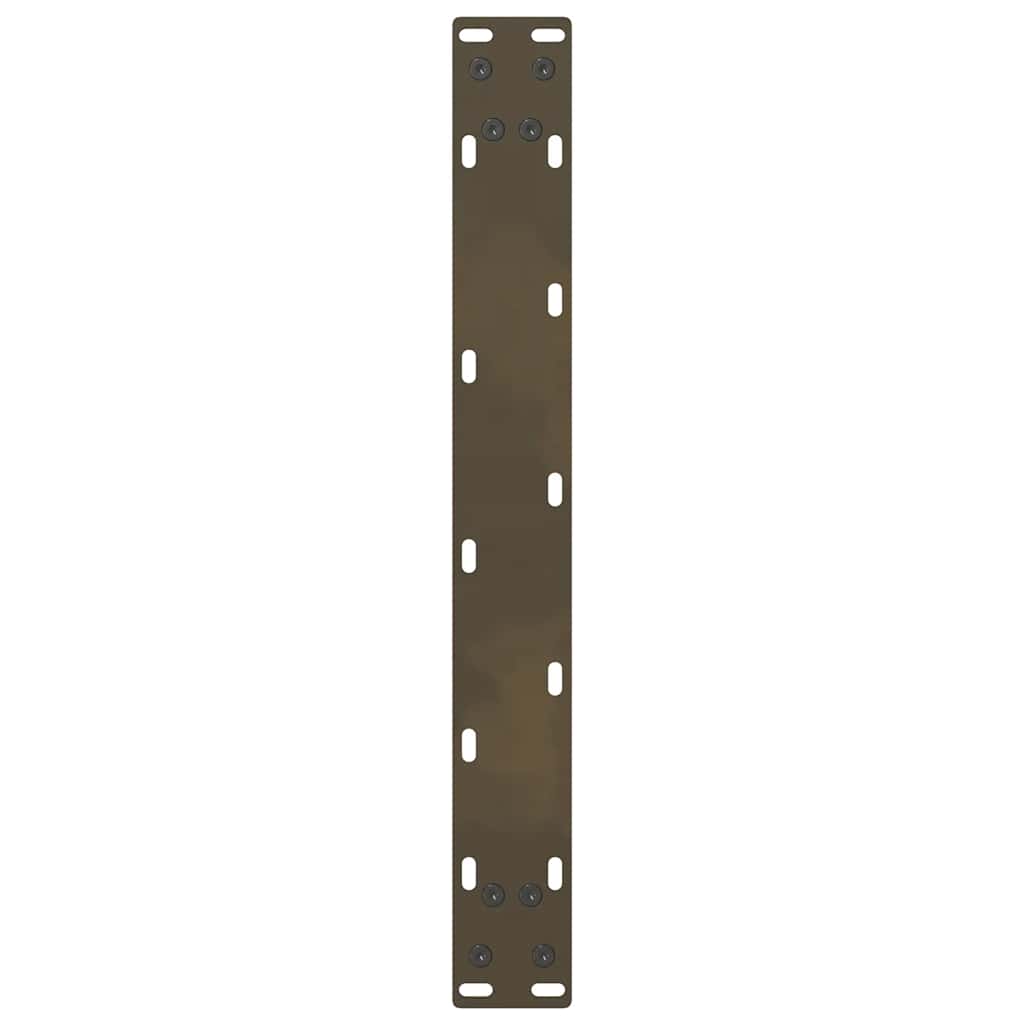 Coffee Table Legs Natural Steel 2 pcs 50x(42-43) cm Steel