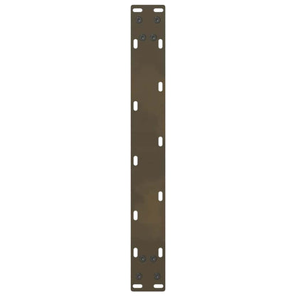 Coffee Table Legs Natural Steel 2 pcs 50x(42-43) cm Steel