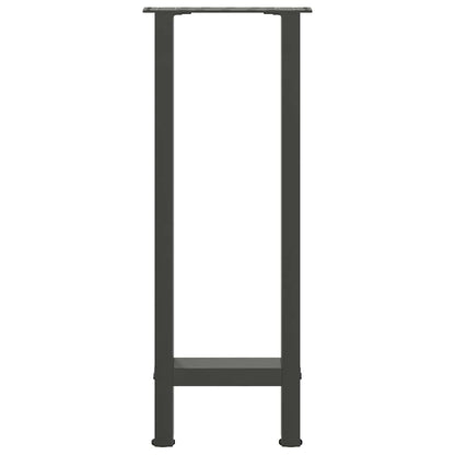 Console Table Legs Anthracite 2 pcs 38x(72-73) cm Steel