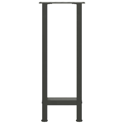Coffee Table Legs Anthracite 2 pcs 38x(72-73) cm Steel