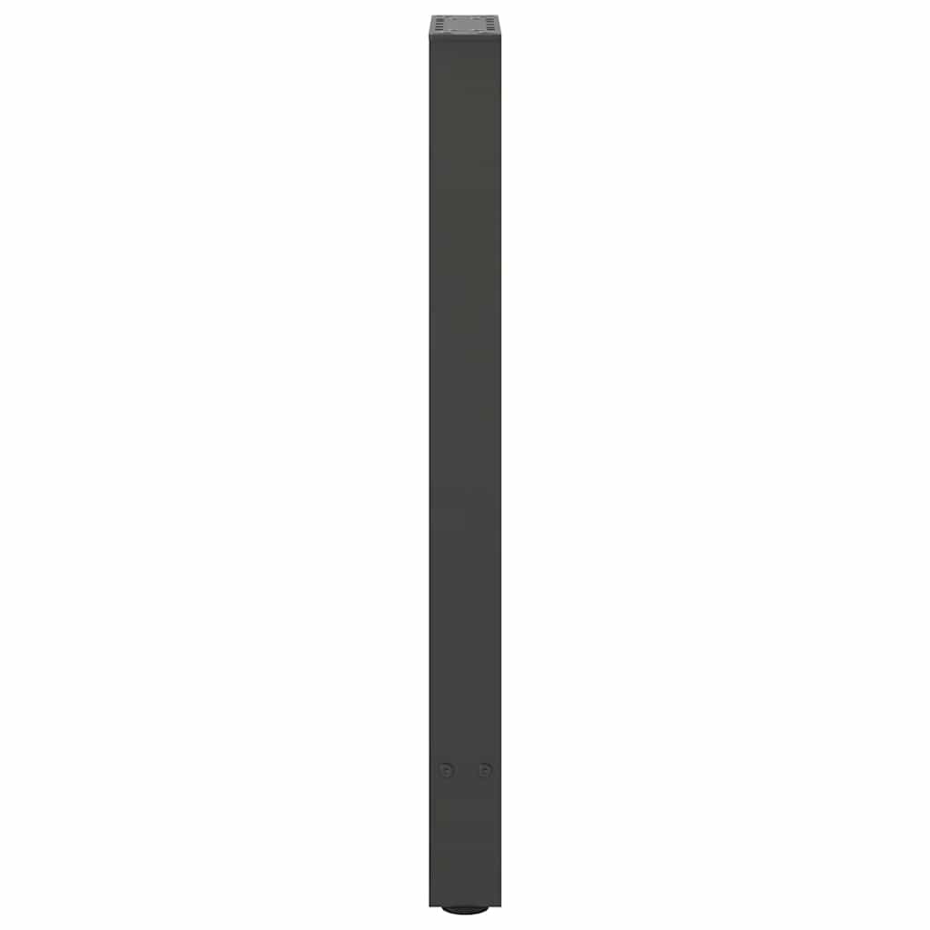 Console Table Legs Anthracite 2 pcs 38x(72-73) cm Steel