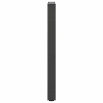 Coffee Table Legs Anthracite 2 pcs 38x(72-73) cm Steel