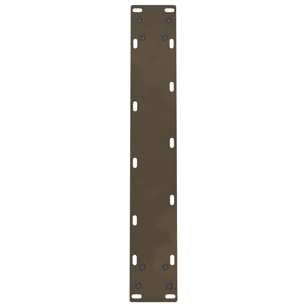 Dining Table Legs Natural Steel 2 pcs 50x(72-73) cm Steel