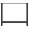 Coffee Table Legs Anthracite 2 pcs 90x(72-73) cm Steel