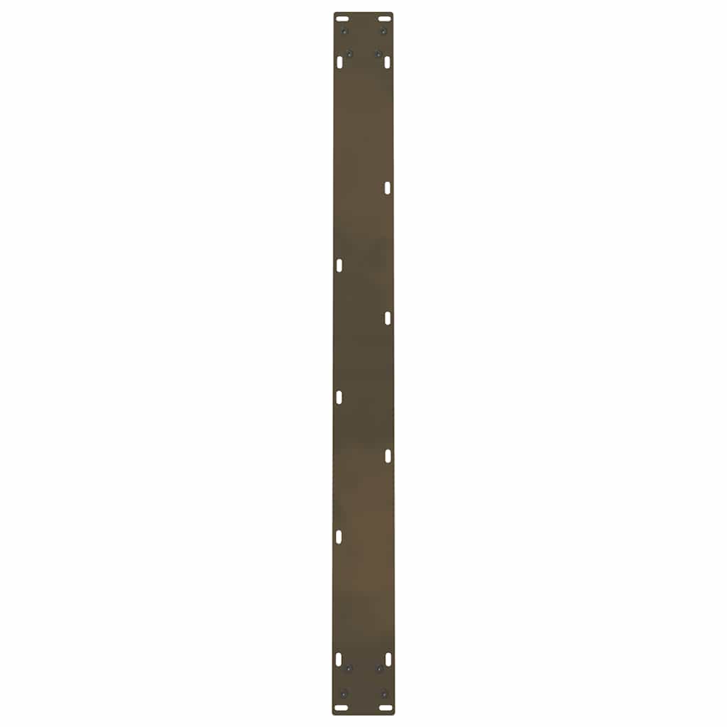 Dining Table Legs Natural Steel 2 pcs 90x(72-73) cm Steel