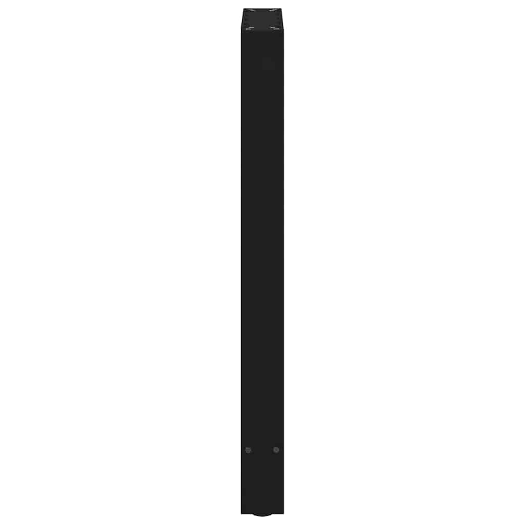 Bar Table Legs Black 2 pcs 40x(90-91) cm Steel