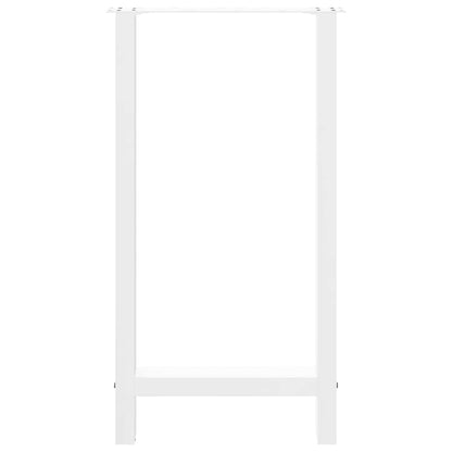 Bar Table Legs White 2 pcs 40x(90-91) cm Steel