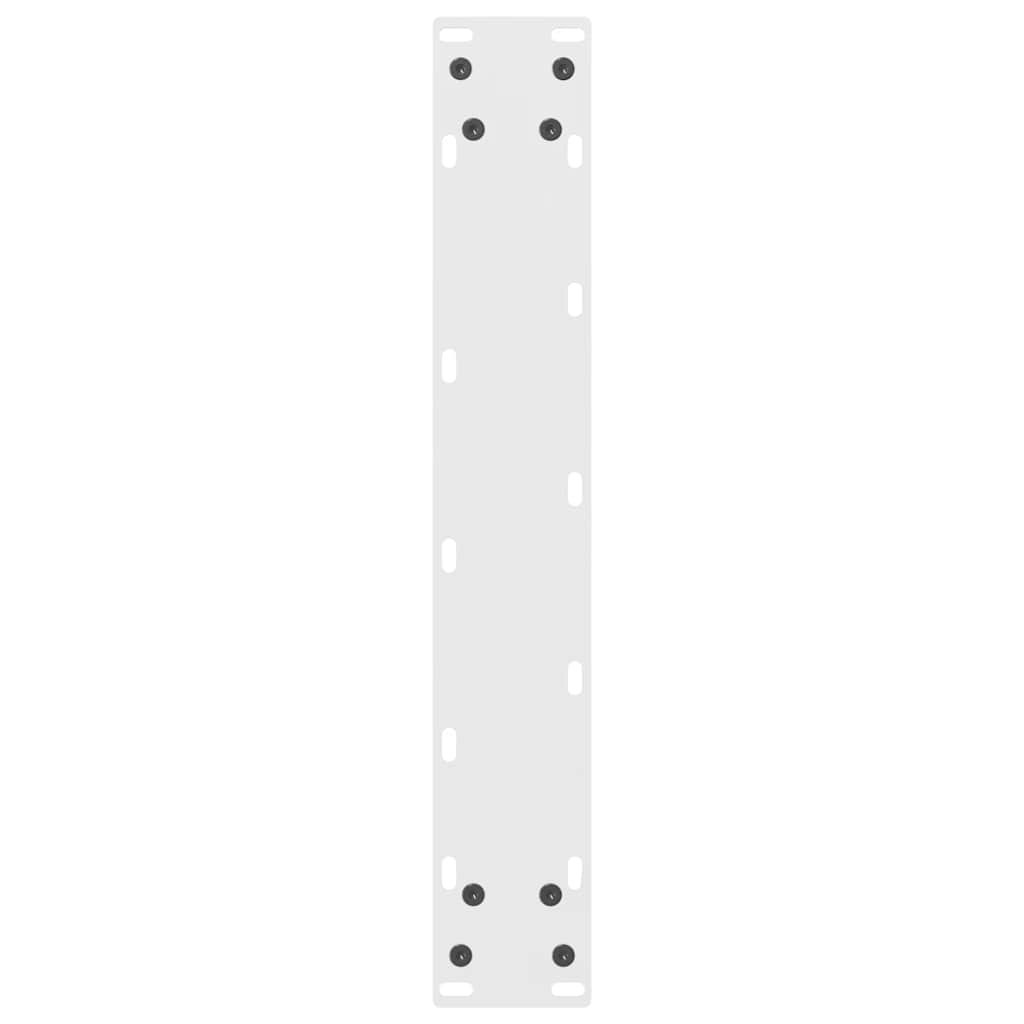 Bar Table Legs White 2 pcs 40x(90-91) cm Steel