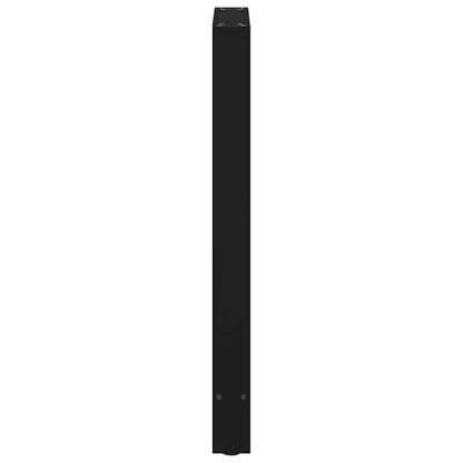 Bar Table Legs Black 2 pcs 50x(90-91) cm Steel
