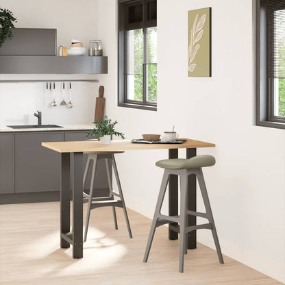 Bar Table Legs Anthracite 2 pcs 50x(90-91) cm Steel