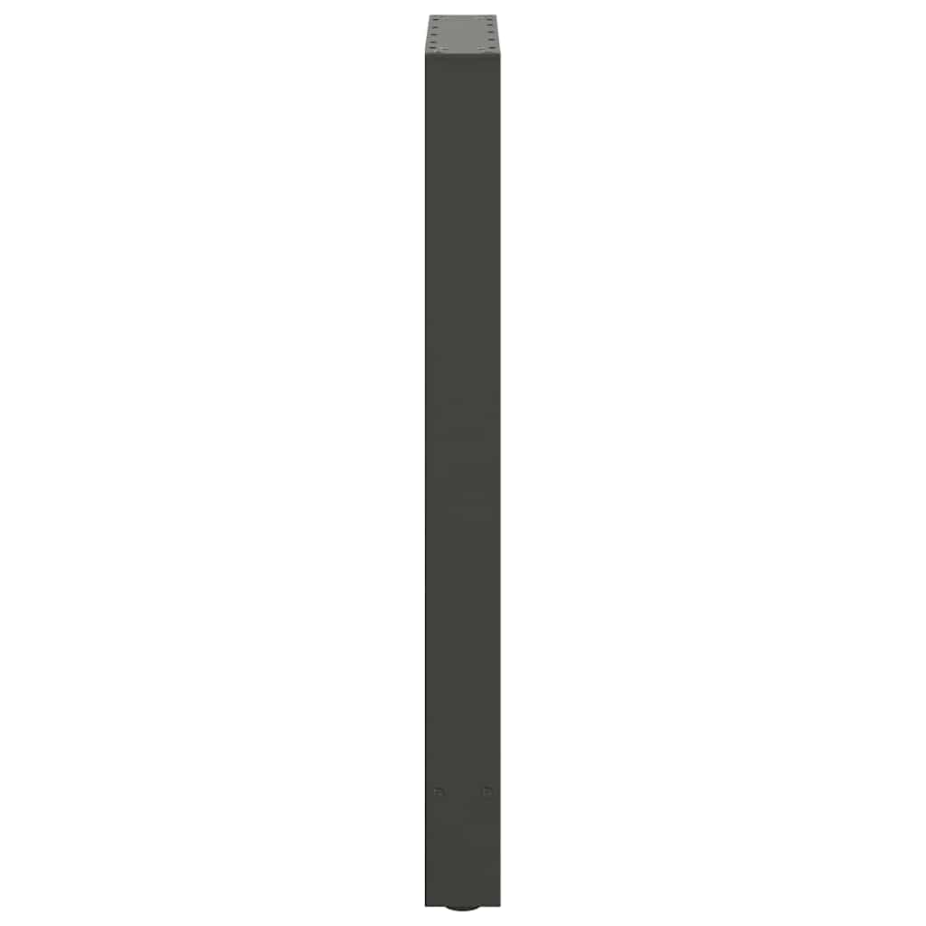 Bar Table Legs Anthracite 2 pcs 50x(90-91) cm Steel