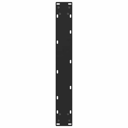 Bar Table Legs Black 2 pcs 60x(90-91) cm Steel