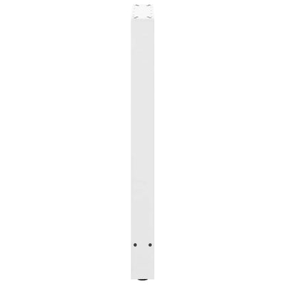 Bar Table Legs White 2 pcs 60x(90-91) cm Steel