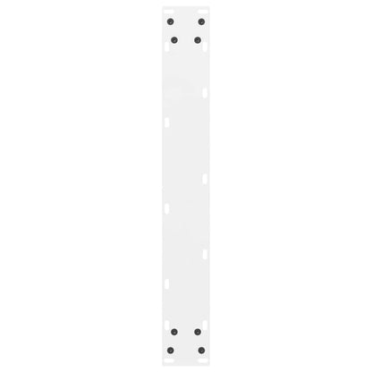 Bar Table Legs White 2 pcs 60x(90-91) cm Steel