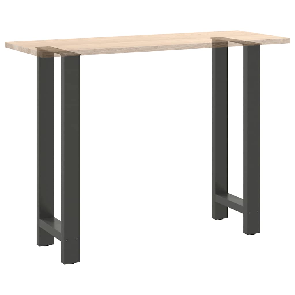 Bar Table Legs Anthracite 2 pcs 40x(100-101) cm Steel