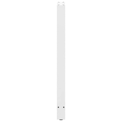 Bar Table Legs White 2 pcs 40x(110-111) cm Steel