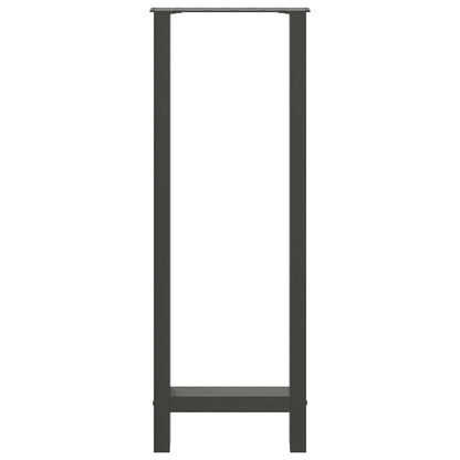 Bar Table Legs Anthracite 2 pcs 40x(110-111) cm Steel