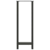 Coffee Table Legs Anthracite 2 pcs 40x(110-111) cm Steel