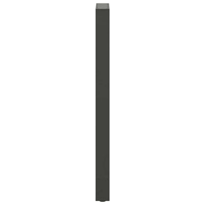 Bar Table Legs Anthracite 2 pcs 40x(110-111) cm Steel